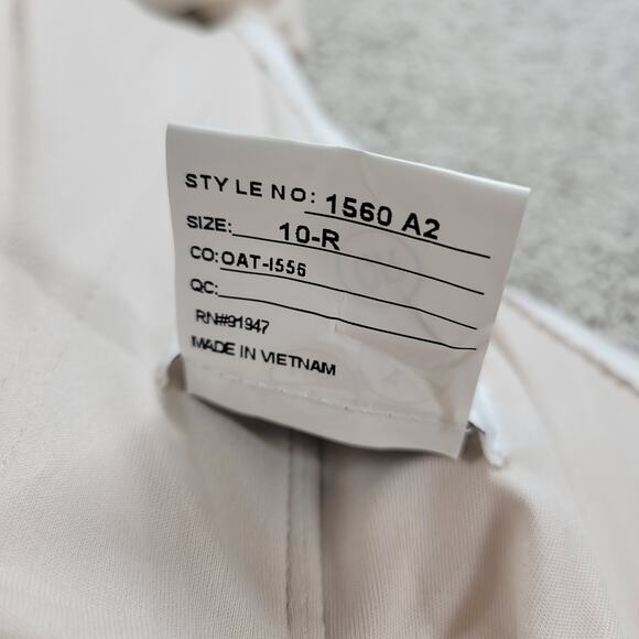 After Six Formal Dress Womens 10R Oat Chiffon Full Length Bridesmaid Evening - Picture 4 of 16